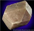 Large Beige Grossular Crystal from Sierra de Las Cruces, east of Lake Jaco, Coahuila, Mexico