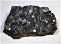 Black Hastingsite Crystal Plate from Hasenclever Mine, Rockland Co., New York