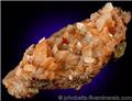 Orange Heulandite Crystal Cluster from Gunnedah, New South Wales, Australia
