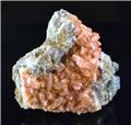 Red Heulandite Crystals from Prospect Park Quarry, Prospect Park, Passaic Co., New Jersey