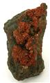 Brick-red Italian Heulandite from Fassa Valley, Trento Province, Trentino-Alto Adige, Italy