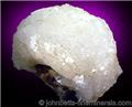 Rounded White Heulandite from Upper New Street Quarry, Paterson, Passaic County, New Jersey