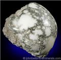 Polished Howlite Nodule from Sterling Borax Mine, Tick Canyon, Los Angeles County, California