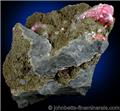 Johannsenite with Rhodochrosite from Uchucchaqua Mine, Oyon Province, Lima Department, Peru