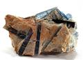 Kyanite and Staurolite from Pizzo Forno, Tessin, Switzerland