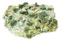 Deep Green Chromian Lawsonite from Cape Marmari, Grammata Bay, Syros Island, Greece