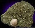 Marcasite with Calcite from Blackstone Mine, Shullsberg, Wisconsin