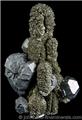 Marcasite Stalactite with Galena from Sweetwater Mine, Viburnum Trend, Reynolds County, Missouri