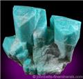 Microcline var. Amazonite from Lake George District, Park County, Colorado