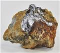 Shiny Molybdenite on Matrix from Atlas Quarry, Pine Island, Orange Co., New York