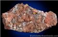 Pink-Brown Olmiite Plate from N'Chwaning II Mine, Kalahari Manganese Field, Northern Cape Province, South Africa