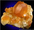 Orange Calcite from Roosevelt Avenue Quarry (York Stone Quarry), York, York County, Pennsylvania.