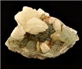 Pumpellyite with Datolite & Prehnite from Prospect Park Quarry, Prospect Park, Passaic Co., New Jersey