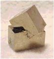 Twinned Pyrite Cubes from Soria, Navajun, Spain