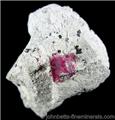 Small Red Beryl Crystal from Thomas Range, Juab County, Utah