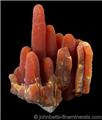 Red Chalcedony Stalactites from Campina Grande, Paraiba, Brazil