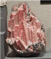 Blocky Rhodonite Crystals from Franklin, Sussex Co., New Jersey