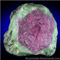 Ruby in Green Zoisite from Longido, Arusha, Tanzania