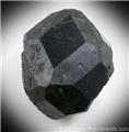 Single Black Schorlomite Crystal from Magnet Cove, Hot Spring County, Arkansas