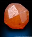 Perfect Orange Spessartine Crystal from Nani, near Loliondo, Arusha, Tanzania