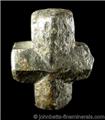 Stauolite Perfect Cross from Marble, Cherokee County, North Carolina