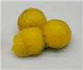 Yellow Stellerite Balls from Malmberget, Lappaland, Sweden