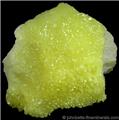 Sulfur Crystals on Matrix from San Felipe, Baja California Norte, Mexico