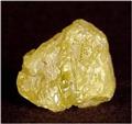 Crystal fragment of Sulfur from Unknown