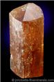 Golden-Orange Imperial Topaz from Ouro Preto, Minas Gerais, Brazil