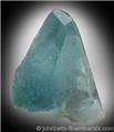 Pyramidal Sky Blue Topaz from St. Anne's Mine, Miami, Zimbabwe