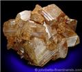 Yellowish Topaz Crystal Cluster from Nerchinsk, Transbaikalia, Russia