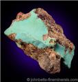 Turquoise Nugget in Matrix from El Aguajito, Ensenada, Baja California, Mexico