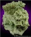 Green Vesuvianite Microcrystals from Jeffrey Mine, Asbestos, Québec, Canada