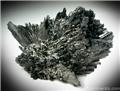 Radiating Bladed Dark Vivianite from Richmond, Henrico County, Virginia