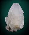 Pyramidal White Witherite Crystal from Fallowfield Mine, Hexham, Northumberland, England