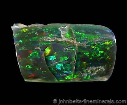 Opal The Mineral Opal Black White Fire Information And Pictures