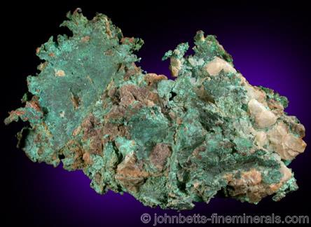 Oxidized Copper Mass - The Mineral and Gemstone Kingdom