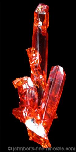 Synthetic Orange Zincite - The Mineral and Gemstone Kingdom