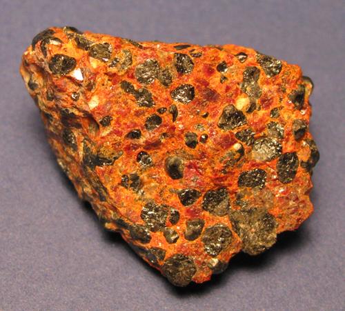 Bright Orange Zincite - The Mineral and Gemstone Kingdom